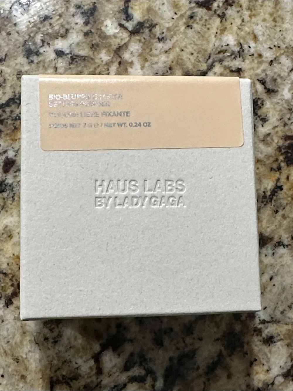 HAUS LABS byLady Gaga Bio-Blurring Loose Setting Powder natural peach 0.24oz NWT